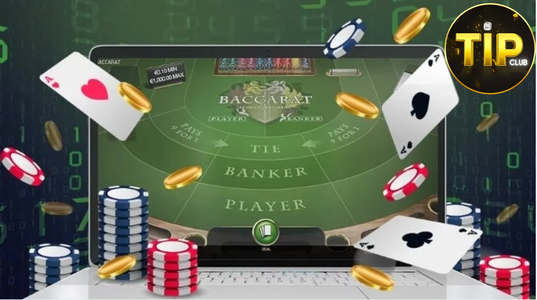 Kinh nghiệm chơi baccarat thắng lớn tại Tip Club